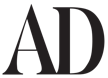 Black and white logo of the prestigious architectural magazine AD